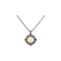 Vicenza - Piazzetta Palladio 2 - Collier Zancan Homme Eternity Titanium in Titane Diamante 0.035 Ct ETC205G - ETC205G